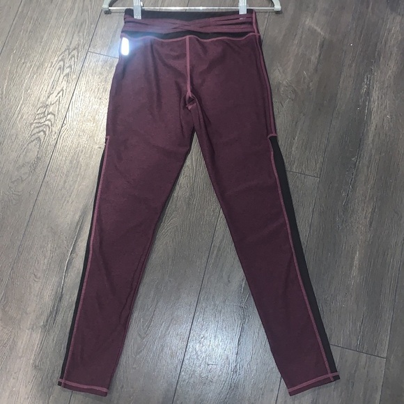 Zella Girls High Waisted Performance Leggings w/Mesh Side Panel Size XL (14/16) - Picture 6 of 9